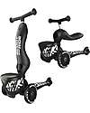 Scoot and Ride 2in1 Scooter and Tricycle Highwaykick 1 Lifestyle - Storage Box - Zebra - From 1 up to 5 years old Scooters