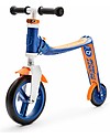 Scoot and Ride 2in1 Toddlers Scooter and Balance Bike Highwaybaby, Blue/Orange - 1+ years old Scooters