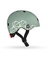 Scoot and Ride Baby Helmet XXS-S - Green Lines - 45-51cm Bicycle Helmets