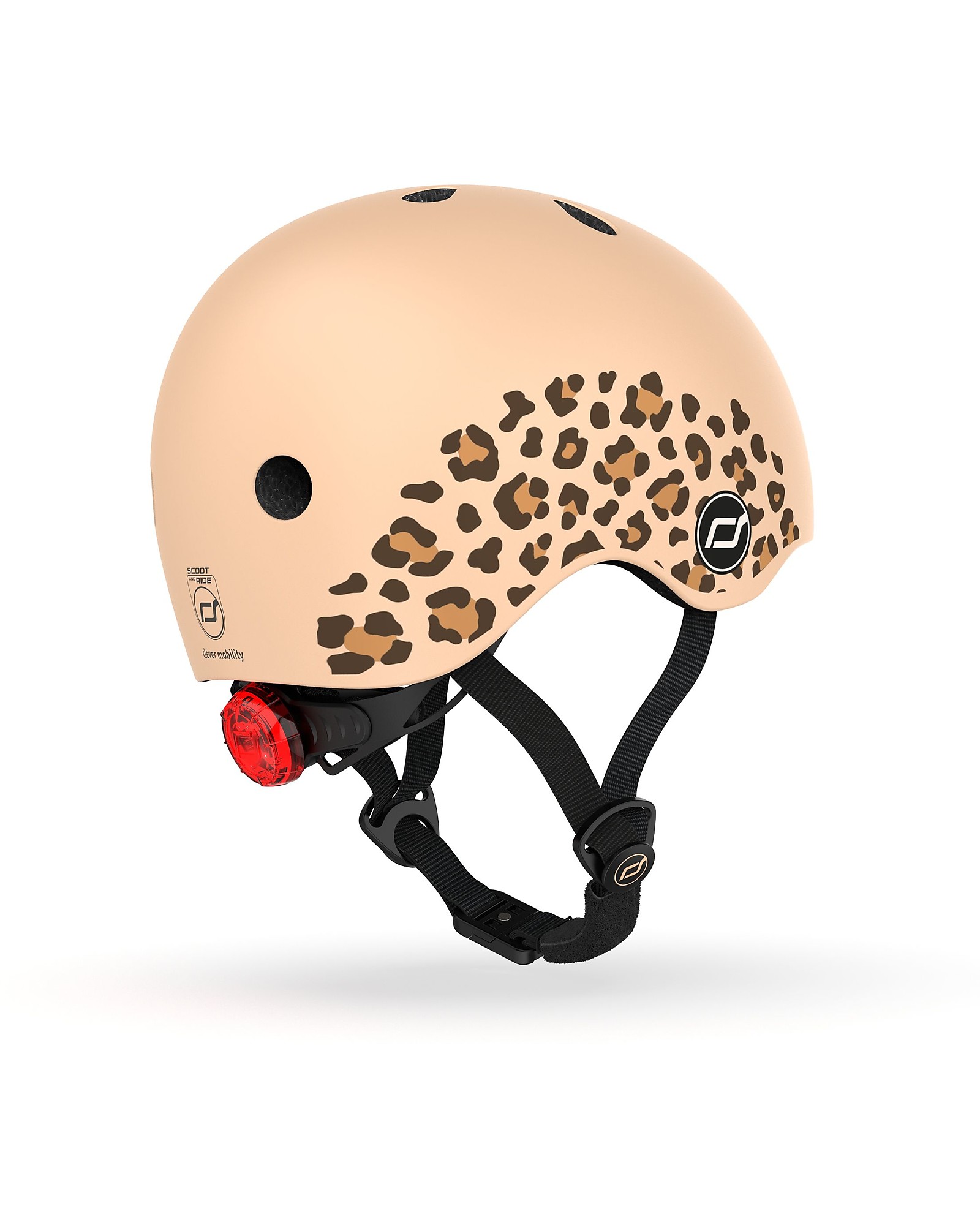 Peregrination profiel Veraangenamen Scoot and Ride Baby Helmet XXS-S - Leopard - 45-51cm unisex (bambini)