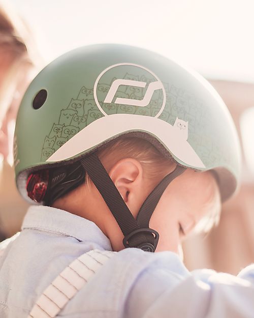 Scoot and Ride Baby Helmet XXS-S - Reflective Forest - 45-51cm Bicycle Helmets