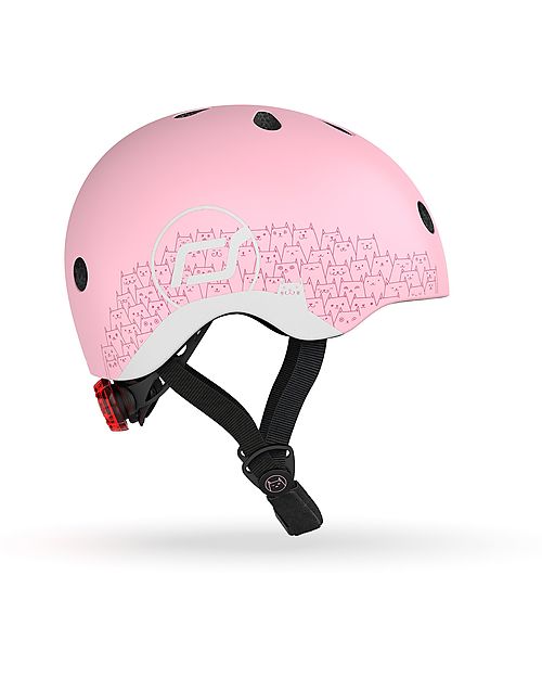 Scoot and Ride Baby Helmet XXS-S - Reflective Rose - 45-51cm Bicycle Helmets