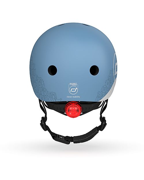 Scoot and Ride Baby Helmet XXS-S - Reflective Steel - 45-51cm Bicycle Helmets