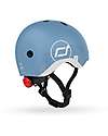 Scoot and Ride Baby Helmet XXS-S - Reflective Steel - 45-51cm Bicycle Helmets