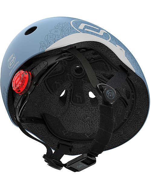 Scoot and Ride Baby Helmet XXS-S - Reflective Steel - 45-51cm Bicycle Helmets