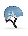 Scoot and Ride Baby Helmet XXS-S - Reflective Steel - 45-51cm Bicycle Helmets