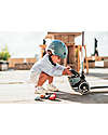 Scoot and Ride Baby Helmet XXS-S - Reflective Steel - 45-51cm Bicycle Helmets