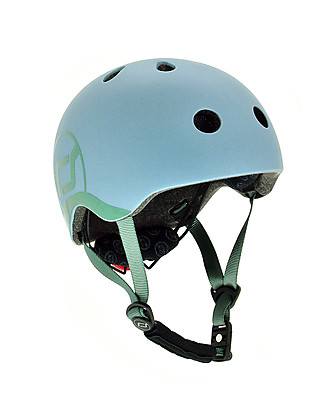 Scoot and Ride Baby Helmet XXS-S - Steel - 45-51 cm Balance Bikes