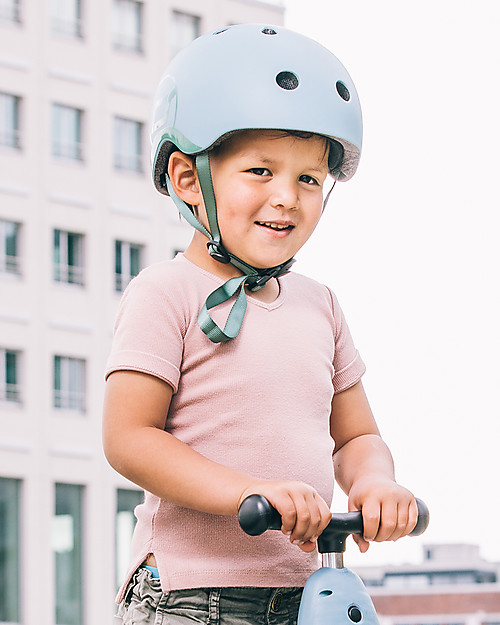 Scoot and Ride Baby Helmet XXS-S - Steel - 45-51 cm Bicycle Helmets