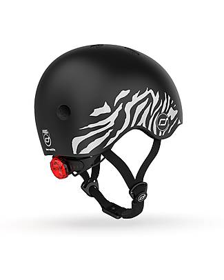 Scoot and Ride Baby Helmet XXS-S - Zebra - 45-51cm Bicycle Helmets