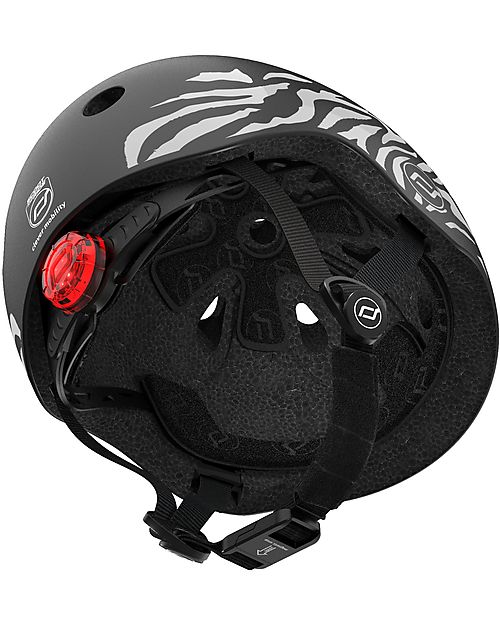 Scoot and Ride Baby Helmet XXS-S - Zebra - 45-51cm Bicycle Helmets