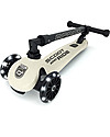 Scoot and Ride Foldable Kids Scooter Highwaykick 3 LED - Ash - 3-6 years old Scooters