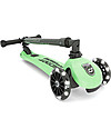 Scoot and Ride Foldable Kids Scooter Highwaykick 3 LED - Kiwi - 3-6 years old Scooters