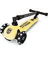 Scoot and Ride Foldable Kids Scooter Highwaykick 3 LED - Lemon - 3-6 years old Scooters