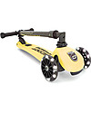 Scoot and Ride Foldable Kids Scooter Highwaykick 3 LED - Lemon - 3-6 years old Scooters