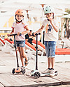 Scoot and Ride Foldable Kids Scooter Highwaykick 3 LED - Peach - 3-6 years old Scooters