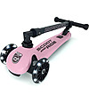Scoot and Ride Foldable Kids Scooter Highwaykick 3 LED - Rose - 3-6 years old Scooters