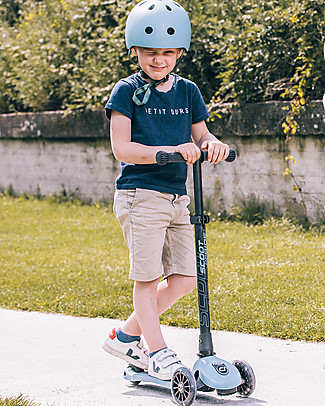 Scoot and Ride Foldable Kids Scooter Highwaykick 3 LED - Steel - 3-6 years old Scooters