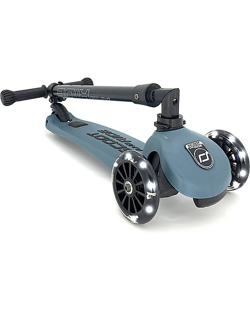 Scoot and Ride Foldable Kids Scooter Highwaykick 3 LED - Steel - 3-6 years old Scooters