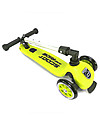 Scoot and Ride Foldable Kids Scooter Highwaykick 3, Lime - 3-6 years old Scooters
