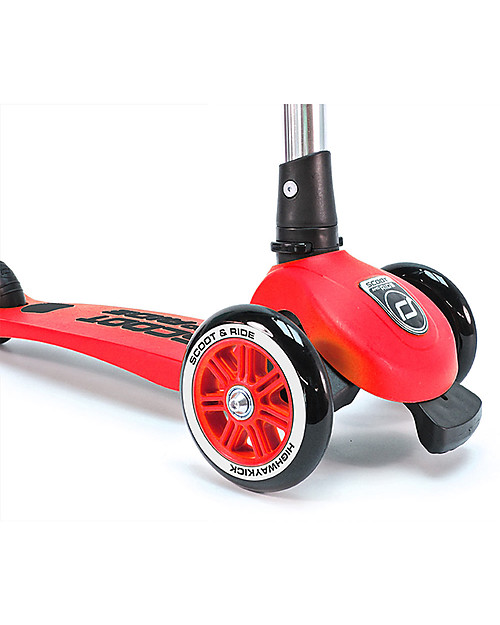 Scoot and Ride Foldable Kids Scooter Highwaykick 3, Rosso - 3-6 years old Scooters