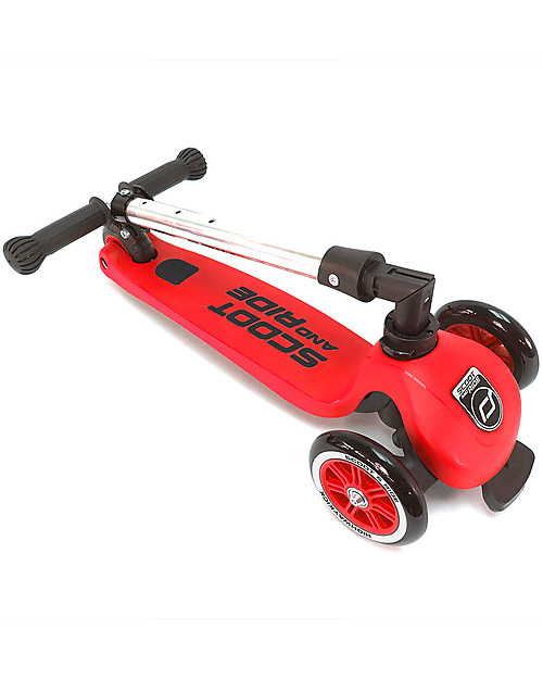 Scoot and Ride Foldable Kids Scooter Highwaykick 3, Rosso - 3-6 years old Scooters