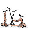 Scoot and Ride Highwaykick 1 Push and Go with Push Bar - Mocha Scooters