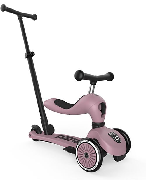 Scoot and Ride Highwaykick 1 Push and Go with Push Bar - Wildberry Scooters