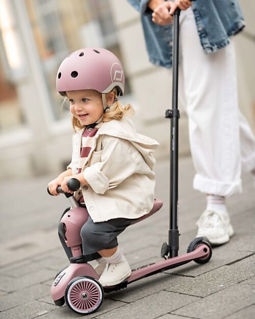 Scoot and Ride Highwaykick 1 Push and Go with Push Bar - Wildberry Scooters
