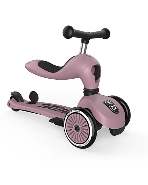 Scoot and Ride Highwaykick 1 Push and Go with Push Bar - Wildberry Scooters