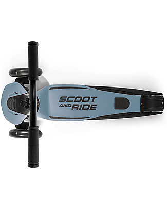 Scoot and Ride Highwaykick 5 Led monopattino 5+adulto steel Scooters