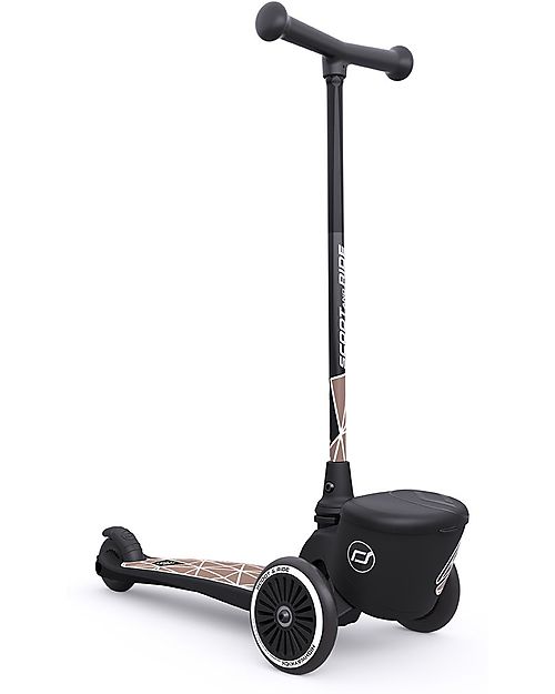 Scoot and Ride HWK2 Lifestyle Kids Scooter - Brown Lines - 2 to 5 years - Up to 50kg! Scooters