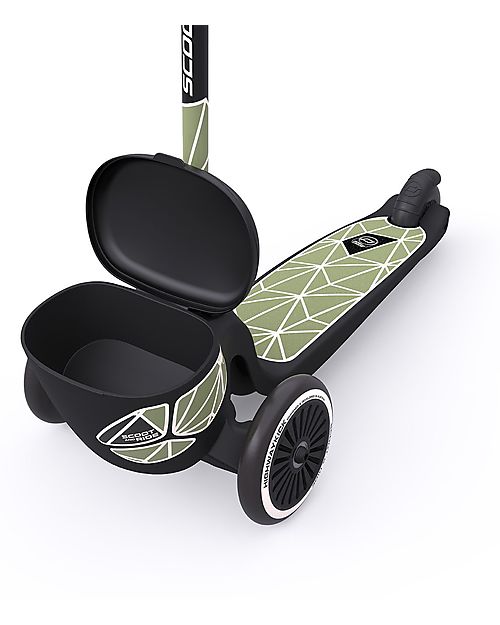 Scoot and Ride HWK2 Lifestyle Kids Scooter - Green Lines - 2 to 5 years - Up to 50kg! Scooters