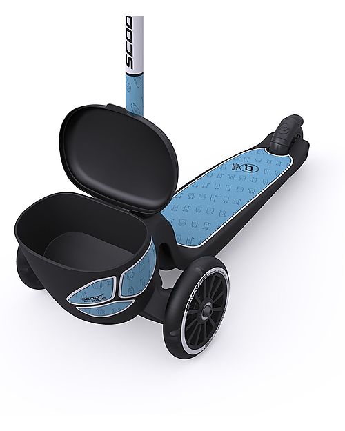 Scoot and Ride HWK2 Lifestyle Kids Scooter - Reflective Steel - 2 to 5 years - Up to 50kg! Scooters