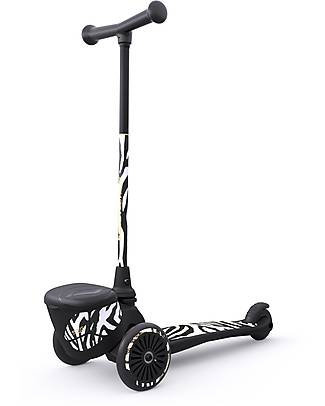 Scoot and Ride HWK2 Lifestyle Kids Scooter - Zebra - 2 to 5 years - Up to 50kg! Scooters
