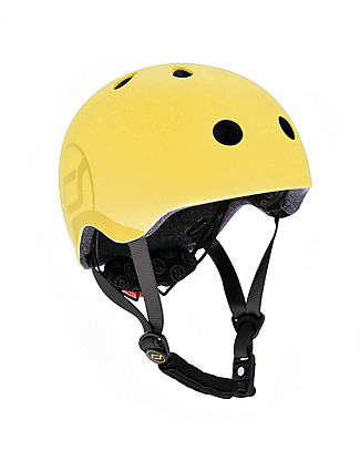 Scoot and Ride Kids Helmet S-M - Lemon - 51-55 cm Balance Bikes