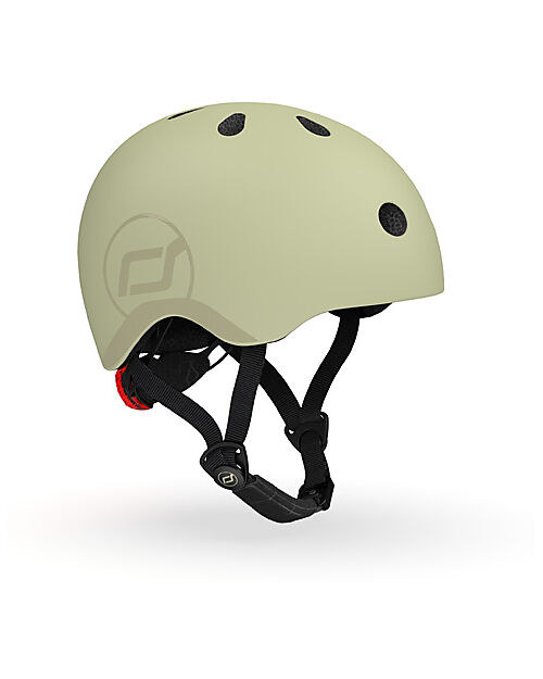 Scoot and Ride Kids Helmet S-M - Olive - 51-55 cm Bicycle Helmets