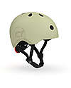 Scoot and Ride Kids Helmet S-M - Olive - 51-55 cm Bicycle Helmets