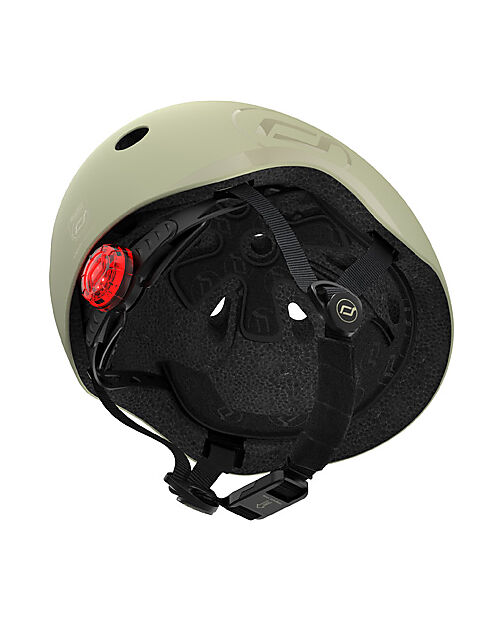 Scoot and Ride Kids Helmet S-M - Olive - 51-55 cm Bicycle Helmets