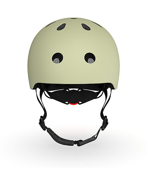 Scoot and Ride Kids Helmet S-M - Olive - 51-55 cm Bicycle Helmets