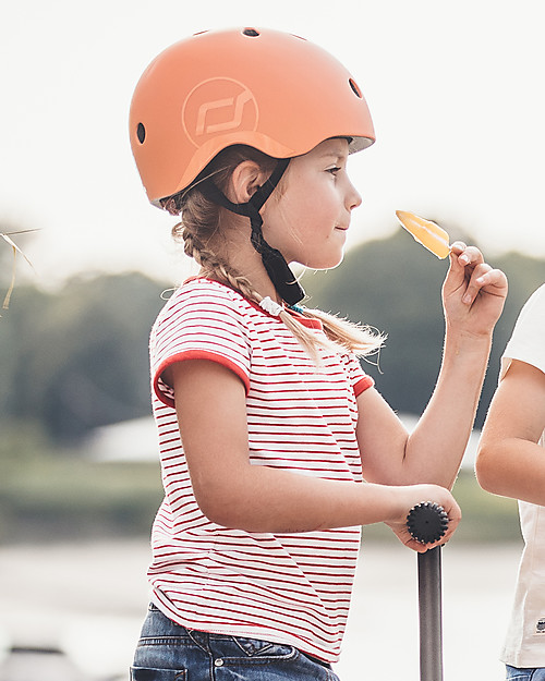 Scoot and Ride Kids Helmet S-M - Peach - 51-55 cm Bicycle Helmets