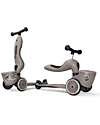 Scoot and Ride Scooter and Tricycle 2in1 Highwaykick 1 Lifestyle - Storage Box - Brown Lines - From 1 up to 5 years old Scooters