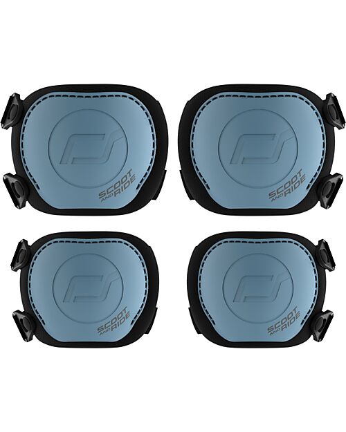 Scoot and Ride XXS Elbow and Knee Protective Set - Steel Bicycle Accessories