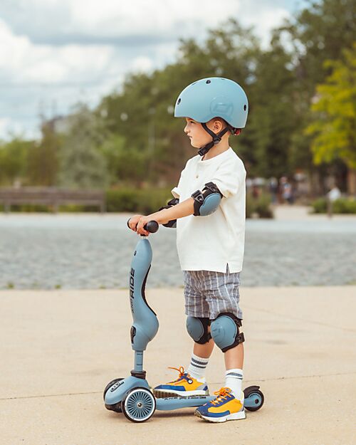 Scoot and Ride XXS Elbow and Knee Protective Set - Steel Bicycle Accessories