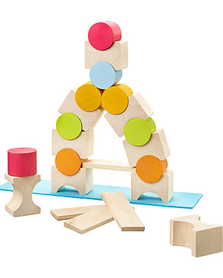 Selecta Coloro - Building Blocks to Stack Wooden Blocks & Construction Sets