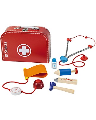 Selecta Doctor's Case Wooden Toy Wooden Toy Tools