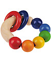 Selecta Rondello, Multicoloured Wooden Toy - Ideal from birth! Montessori Toys