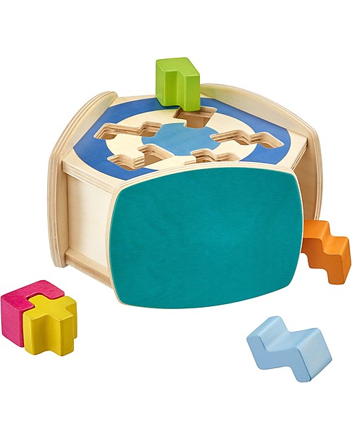 Selecta Sortino - Shape Sorting Wooden Toy Montessori Toys