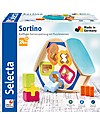 Selecta Sortino - Shape Sorting Wooden Toy Montessori Toys