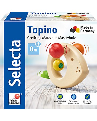 Selecta Topino - Selecta’s Classic Wooden Toy from the 1990! Teethers
